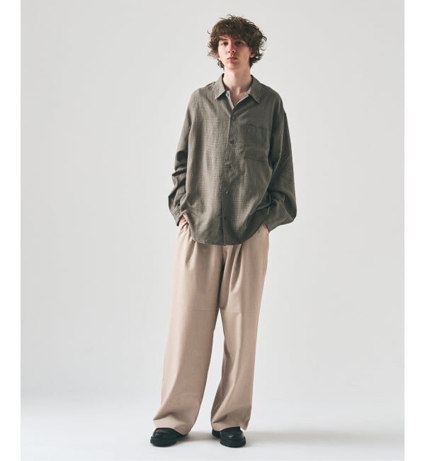 417 EDIFICE「マイクロチェック  シャツ」|シャツ・ブラウス|