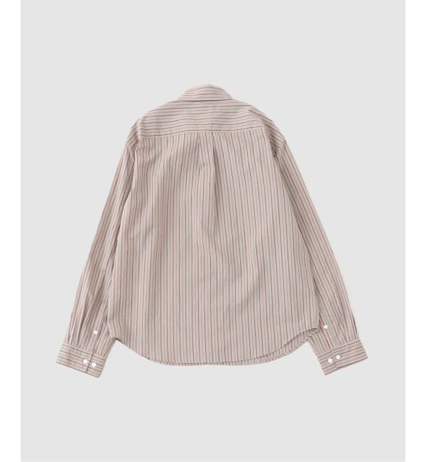 PULP「HOPE / ホープ FILE SHIRT VINTAGE BROWN STRIPE」|シャツ・ブラウス|