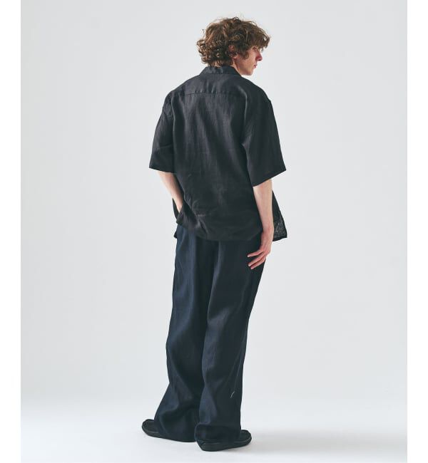 417 EDIFICE「ノルマンディーリネン S/Sシャツ」|シャツ・ブラウス|