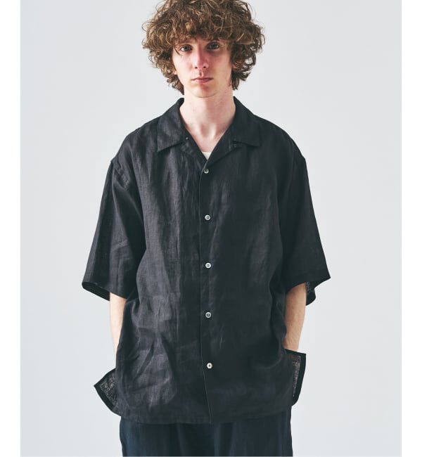 417 EDIFICE「ノルマンディーリネン S/Sシャツ」|シャツ・ブラウス|
