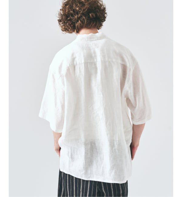417 EDIFICE「ノルマンディーリネン S/Sシャツ」|シャツ・ブラウス|