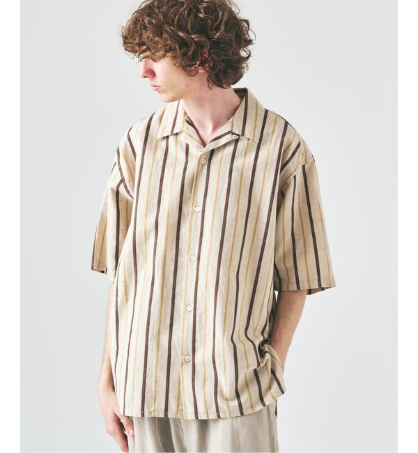 417 EDIFICE「ノルマンディーリネン S/Sシャツ」|シャツ・ブラウス|