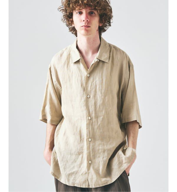 417 EDIFICE「ノルマンディーリネン S/Sシャツ」|シャツ・ブラウス|