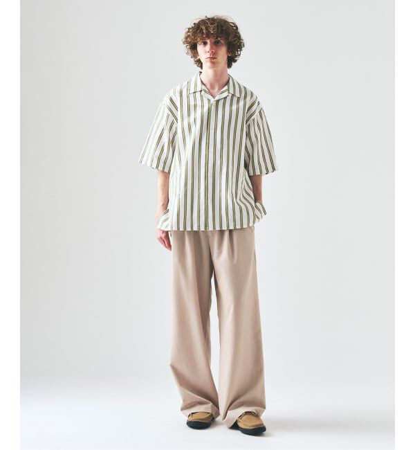 417 EDIFICE「ノルマンディーリネン S/Sシャツ」|シャツ・ブラウス|