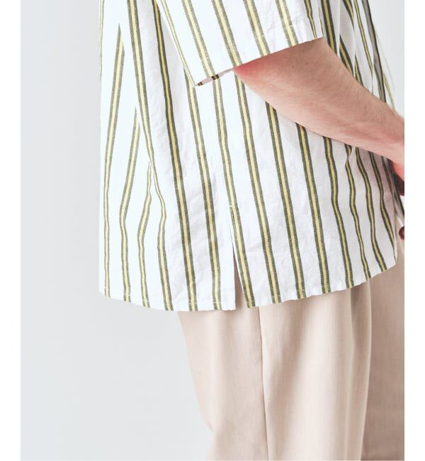 417 EDIFICE「ノルマンディーリネン S/Sシャツ」|シャツ・ブラウス|