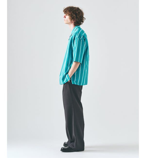 417 EDIFICE「ノルマンディーリネン S/Sシャツ」|シャツ・ブラウス|