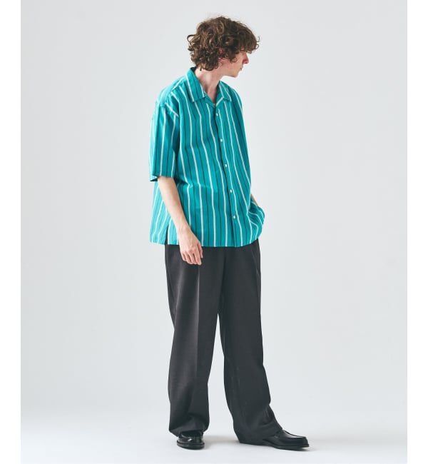 417 EDIFICE「ノルマンディーリネン S/Sシャツ」|シャツ・ブラウス|