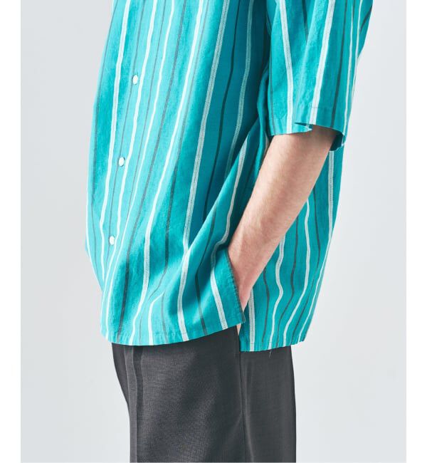 417 EDIFICE「ノルマンディーリネン S/Sシャツ」|シャツ・ブラウス|