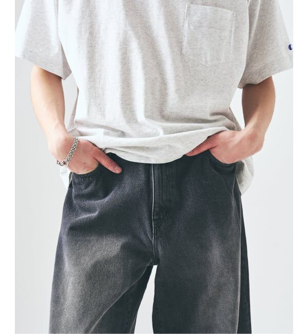 417 EDIFICE「12.5OZ フェードグレー ワイドデニム」|デニム|