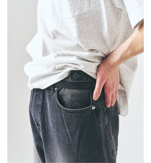 417 EDIFICE「12.5OZ フェードグレー ワイドデニム」|デニム|