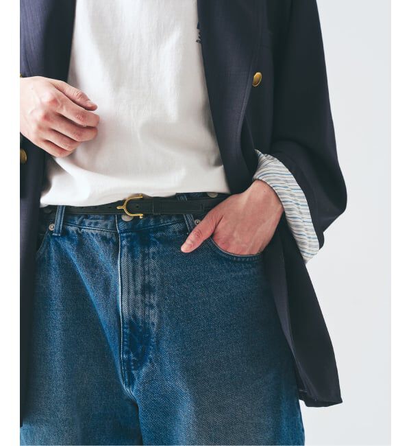 417 EDIFICE「12.5OZ フェードグレー ワイドデニム」|デニム|