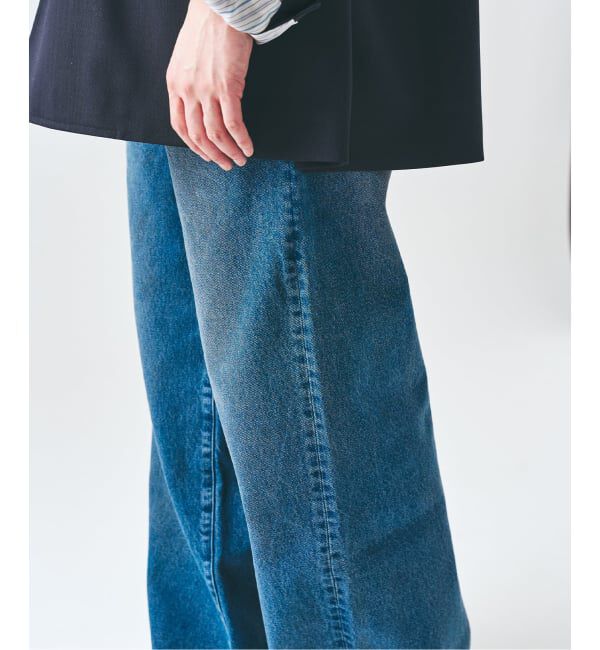 417 EDIFICE「12.5OZ フェードグレー ワイドデニム」|デニム|