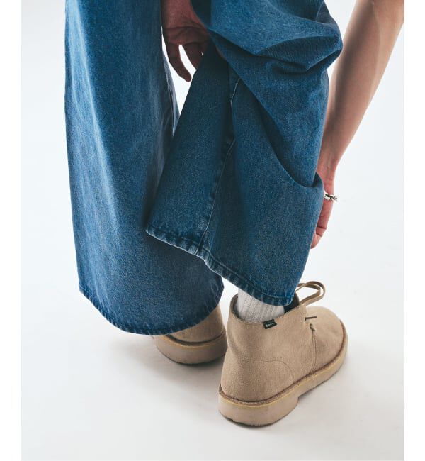 417 EDIFICE「12.5OZ フェードグレー ワイドデニム」|デニム|