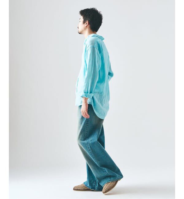 417 EDIFICE「12.5OZ フェードグレー ワイドデニム」|デニム|