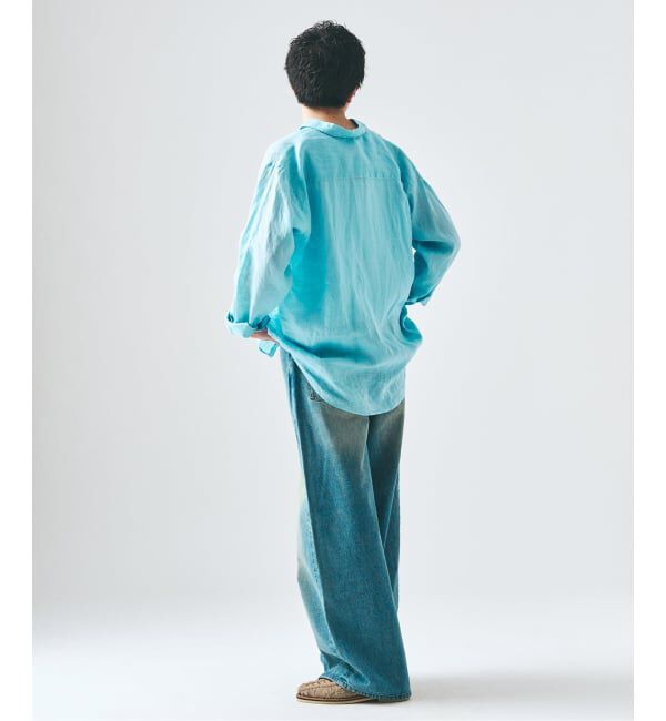 417 EDIFICE「12.5OZ フェードグレー ワイドデニム」|デニム|