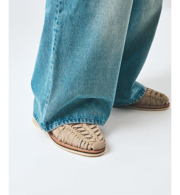 417 EDIFICE「12.5OZ フェードグレー ワイドデニム」|デニム|