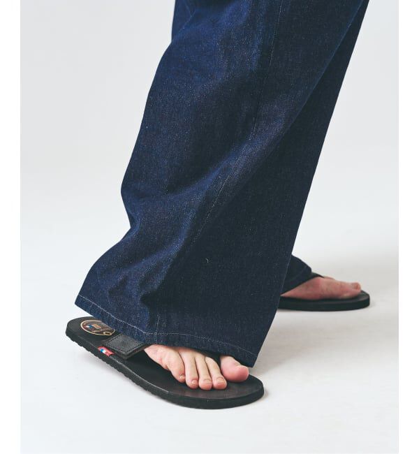 417 EDIFICE「12.5OZ フェードグレー ワイドデニム」|デニム|