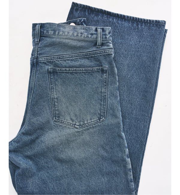 417 EDIFICE「12.5OZ フェードグレー ワイドデニム」|デニム|