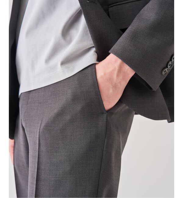 EDIFICE「《予約》&rdquo;吸汗＆速乾&rdquo; EVALET メッシュ イージースラックス」|スラックス|