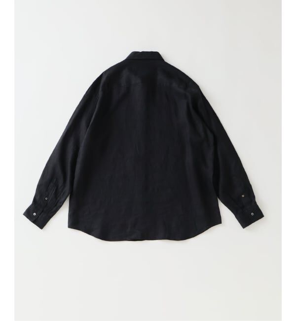EDIFICE「《予約》シアー リネン レギュラーカラーシャツ」|シャツ・ブラウス|