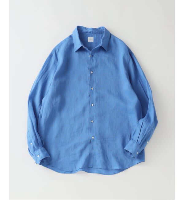 EDIFICE「《予約》シアー リネン レギュラーカラーシャツ」|シャツ・ブラウス|