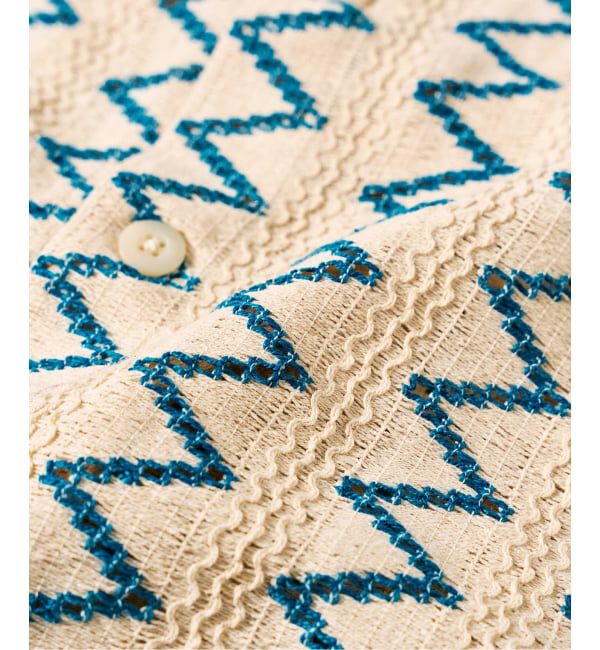 417 EDIFICE「HUNAR&times;417 クロシェシャツ」|シャツ・ブラウス|