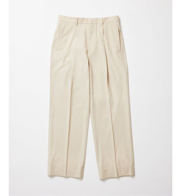 EDIFICE「《予約》サイド アジャスト ワイド パンツ」|スラックス|