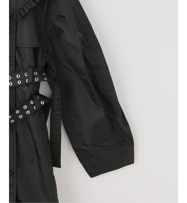 PULP「GANNI / ガニー Duchesse Nylon Trenchcoat」|トレンチコート|