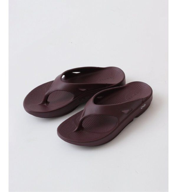 JOURNAL STANDARD relume「【OOFOS / ウーフォス】OORIGINALサンダル」|サンダル|ボルドー