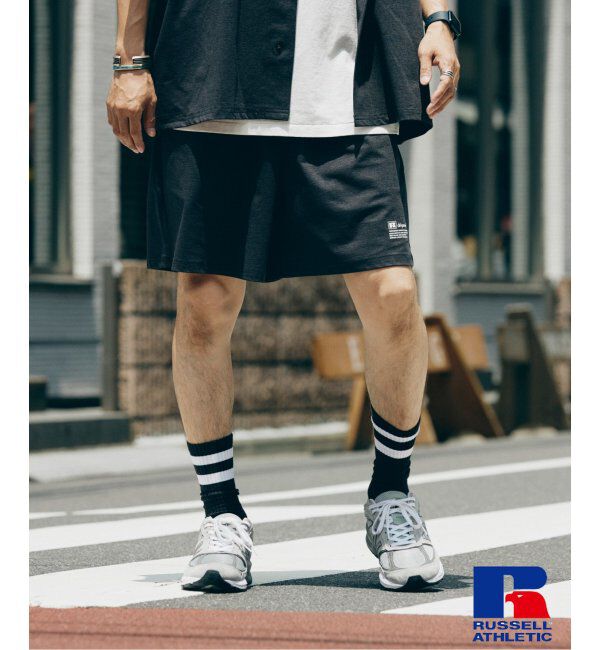 JOURNAL STANDARD relume「吸水速乾 RUSSELL ATHLETIC 別注 DRI-POWER(R) ショーツ」|その他|グレー