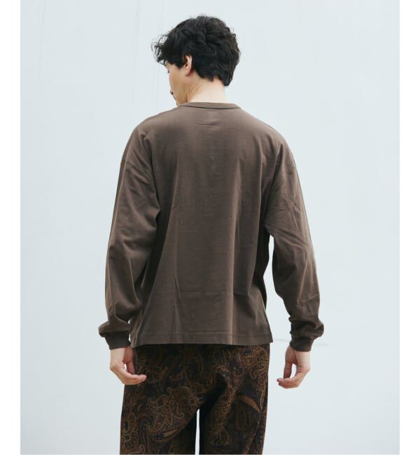 JOURNAL STANDARD「Health knit / ヘルスニット 別注 ヘンリー ネックロンT」|Tシャツ・カットソー|