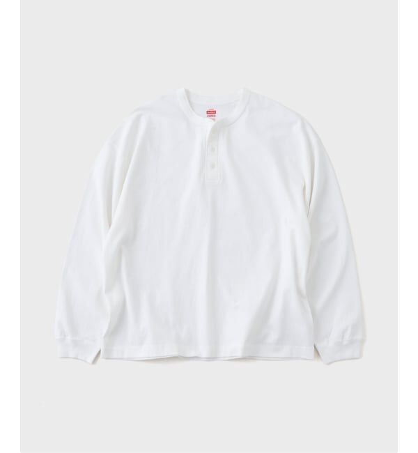 JOURNAL STANDARD「Health knit / ヘルスニット 別注 ヘンリー ネックロンT」|Tシャツ・カットソー|