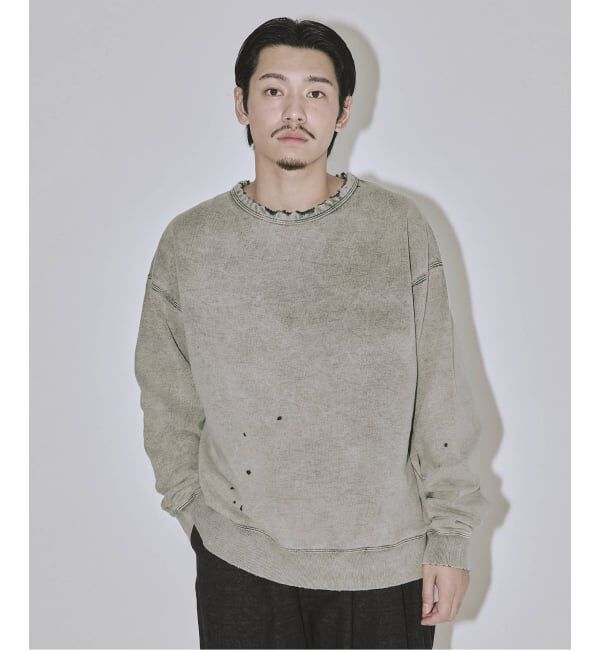 J.S.Homestead「J.S.Homestead / パシフィック 裏毛 ダメージ スウェット」|スウェット・ジャージ|