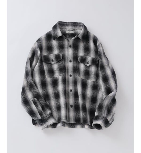 JOURNAL STANDARD relume「トリプルヤーン CPO シャツブルゾン」|その他|ブラック