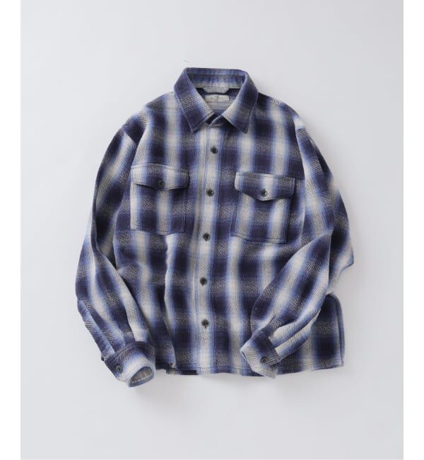 JOURNAL STANDARD relume「トリプルヤーン CPO シャツブルゾン」|その他|ネイビー