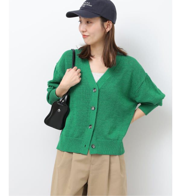 JOURNAL STANDARD relume「［26SS新作］リネンコットンVカーディガン」|カーディガン|