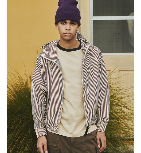 JOURNAL STANDARD「パターン フーディ シティ ジャケット」|その他|ブラウン