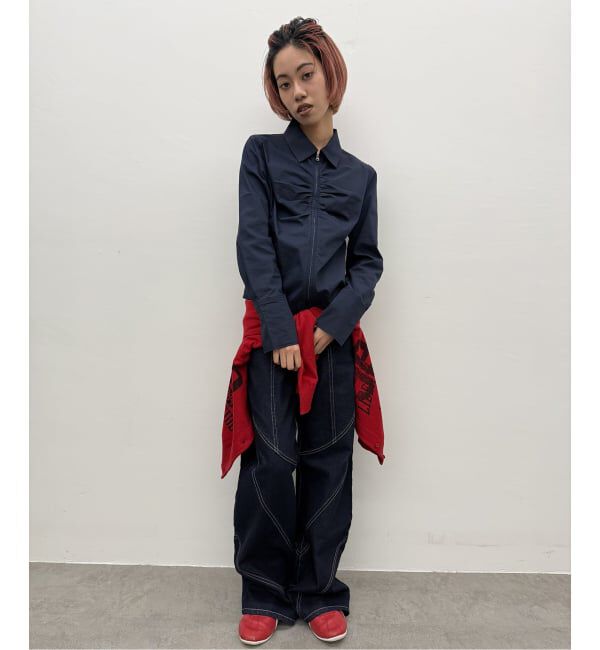 Oriens JOURNAL STANDARD「プリンテッドニットカーディガン」|カーディガン|