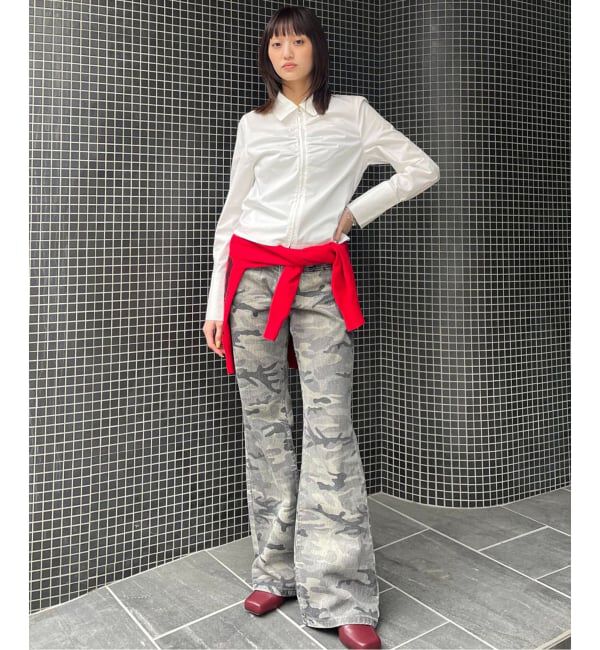 Oriens JOURNAL STANDARD「プリンテッドニットカーディガン」|カーディガン|