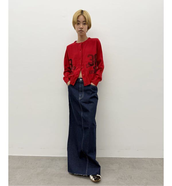 Oriens JOURNAL STANDARD「プリンテッドニットカーディガン」|カーディガン|