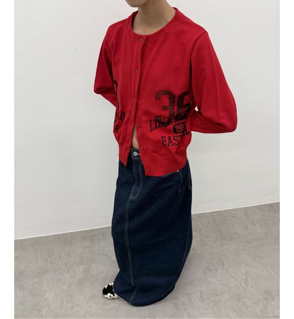 Oriens JOURNAL STANDARD「プリンテッドニットカーディガン」|カーディガン|