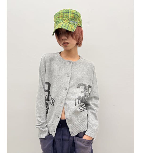 Oriens JOURNAL STANDARD「プリンテッドニットカーディガン」|カーディガン|