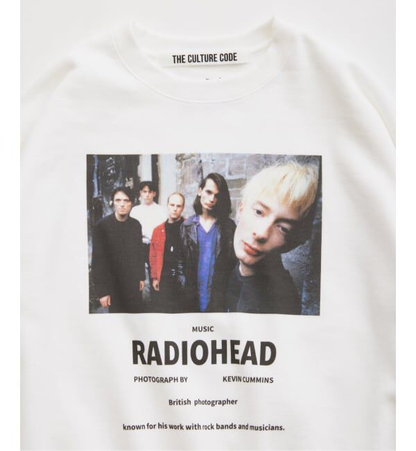 JOURNAL STANDARD relume「【THE CULTURE CODE】レディオヘッド by Kevin Cummins フォトスウェット」|スウェット・ジャージ|