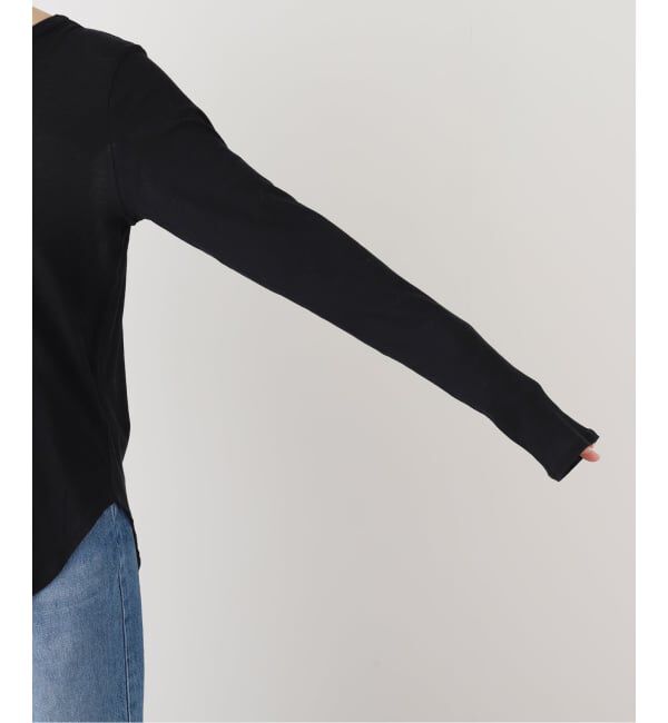 journal standard L'essage「80/-シアーフライス ロングスリーブTシャツ」|Tシャツ・カットソー|