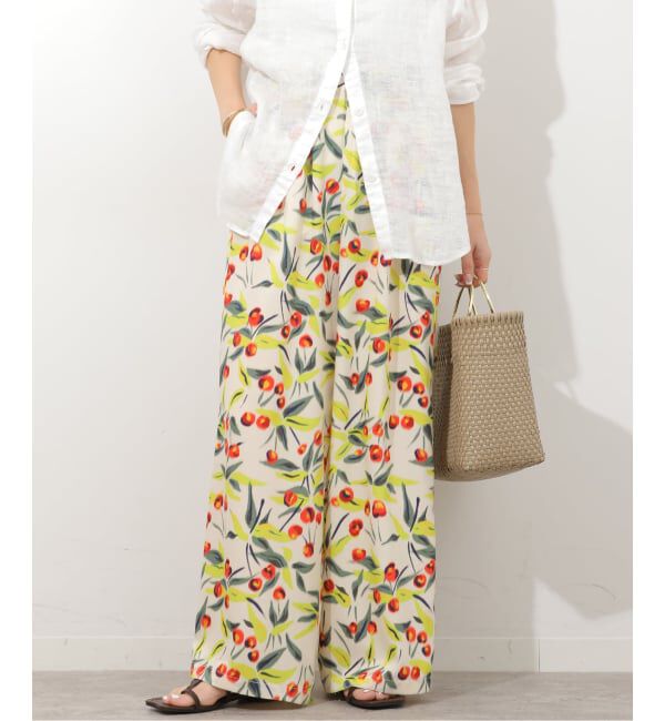 JOURNAL STANDARD relume「ボカシフラワーヴィンテージイージーパンツ」|その他|ナチュラル