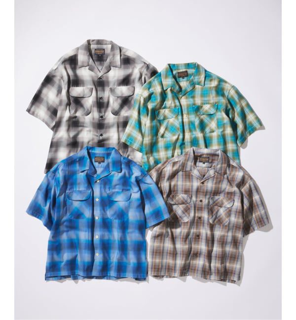 JOURNAL STANDARD「《予約》PENDLETON / ペンドルトン 別注 TR ツイル 半袖 オープンカラーシャツ」|シャツ・ブラウス|