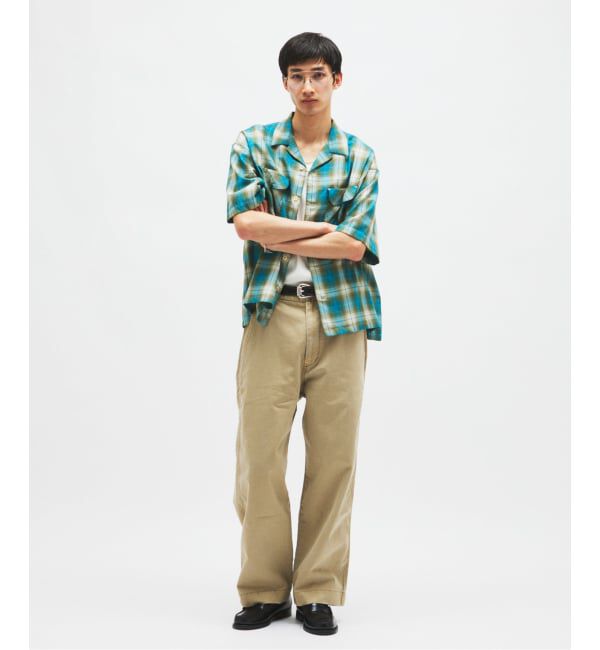 JOURNAL STANDARD「《予約》PENDLETON / ペンドルトン 別注 TR ツイル 半袖 オープンカラーシャツ」|シャツ・ブラウス|