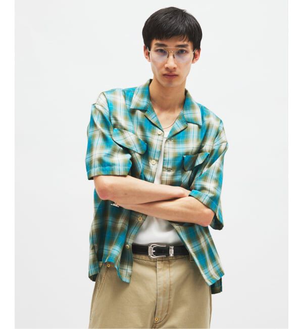 JOURNAL STANDARD「《予約》PENDLETON / ペンドルトン 別注 TR ツイル 半袖 オープンカラーシャツ」|シャツ・ブラウス|