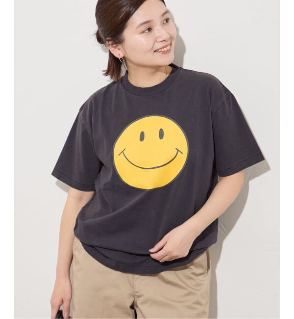JOURNAL STANDARD「《予約》別注【HANDTEX/ハンドテックス】スマイルTEE」|Tシャツ・カットソー|