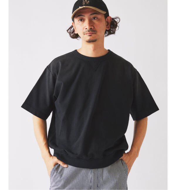 JOURNAL STANDARD relume「《予約》ラフカット ミニ裏毛 半袖スウェット」|Tシャツ・カットソー|